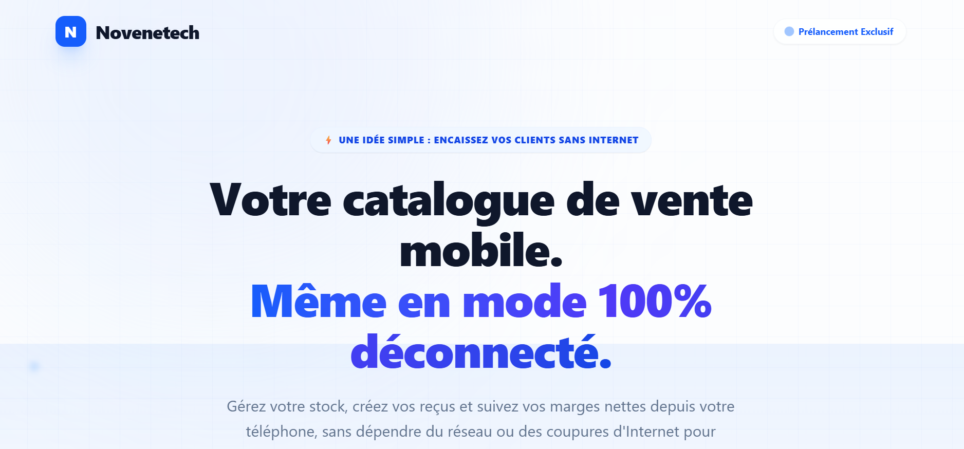 Caisse Hors Ligne